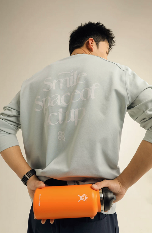 ACTUP バックプリント ロングTシャツ MB5148