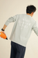 ACTUP バックプリント ロングTシャツ MB5148