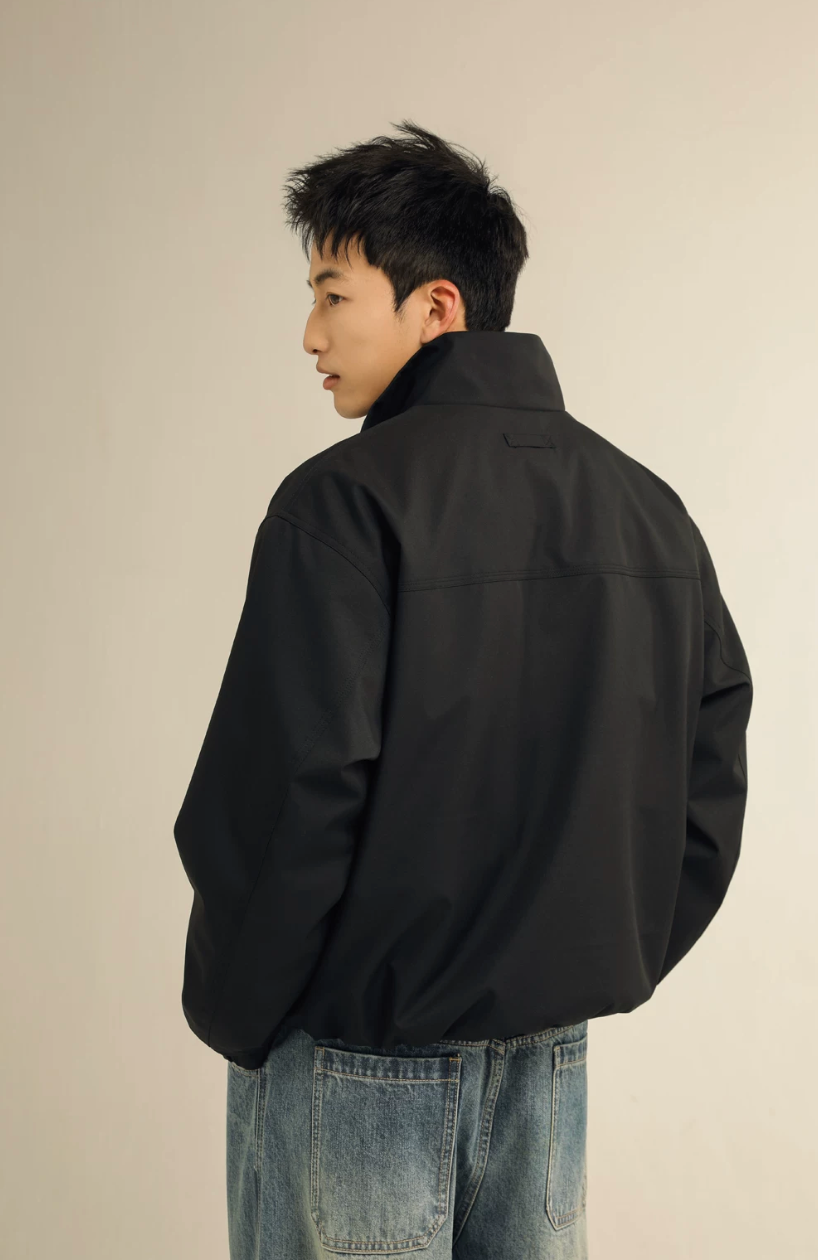 ACTUP スタンドカラージャケット MB5155