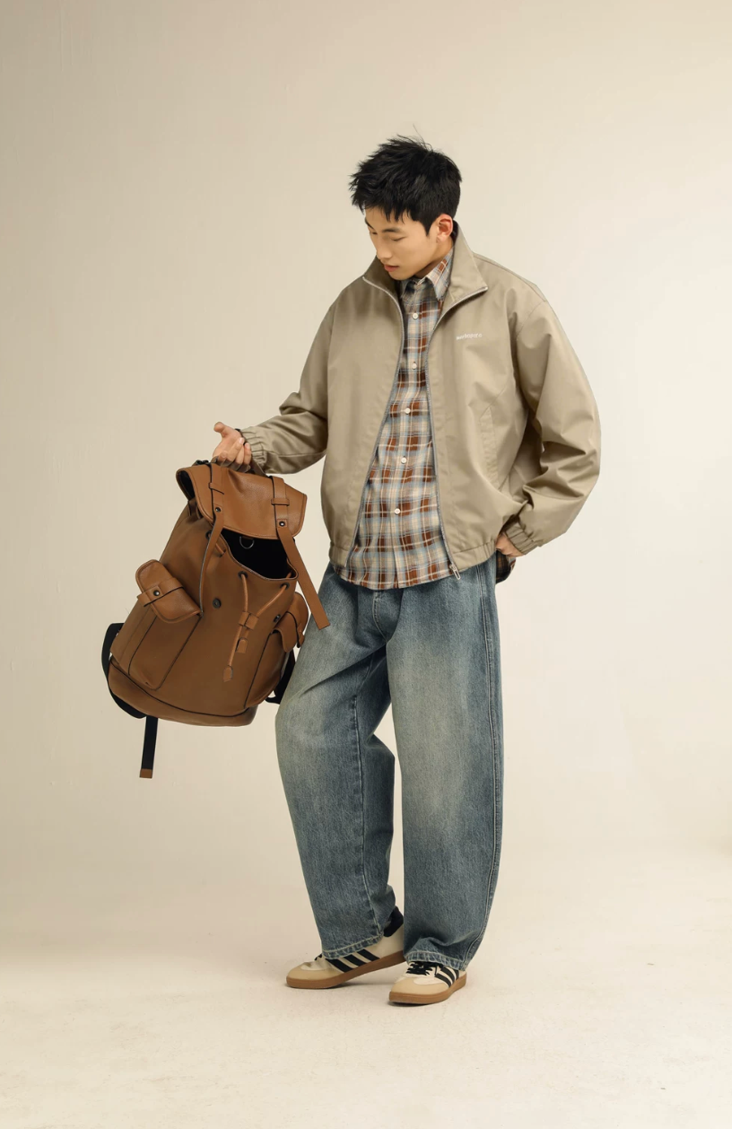 ACTUP スタンドカラージャケット MB5155