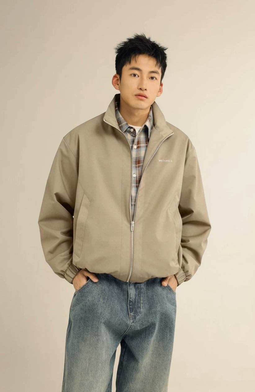 ACTUP スタンドカラージャケット MB5155