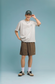 ACTUP バックプリント Tシャツ MB5162