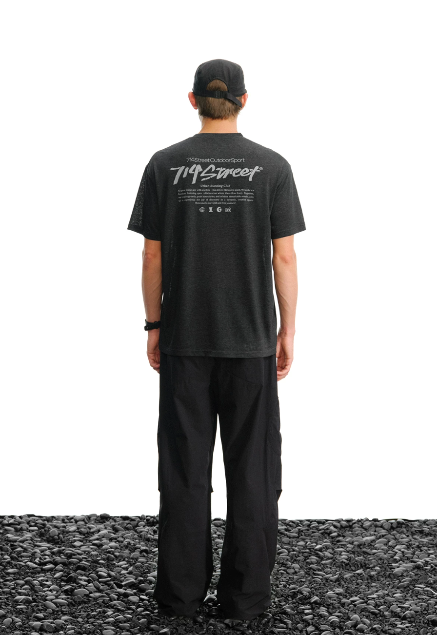714STREET バックプリント Tシャツ MB5166