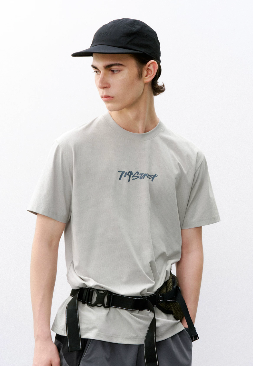 714STREET バックプリント Tシャツ MB5167