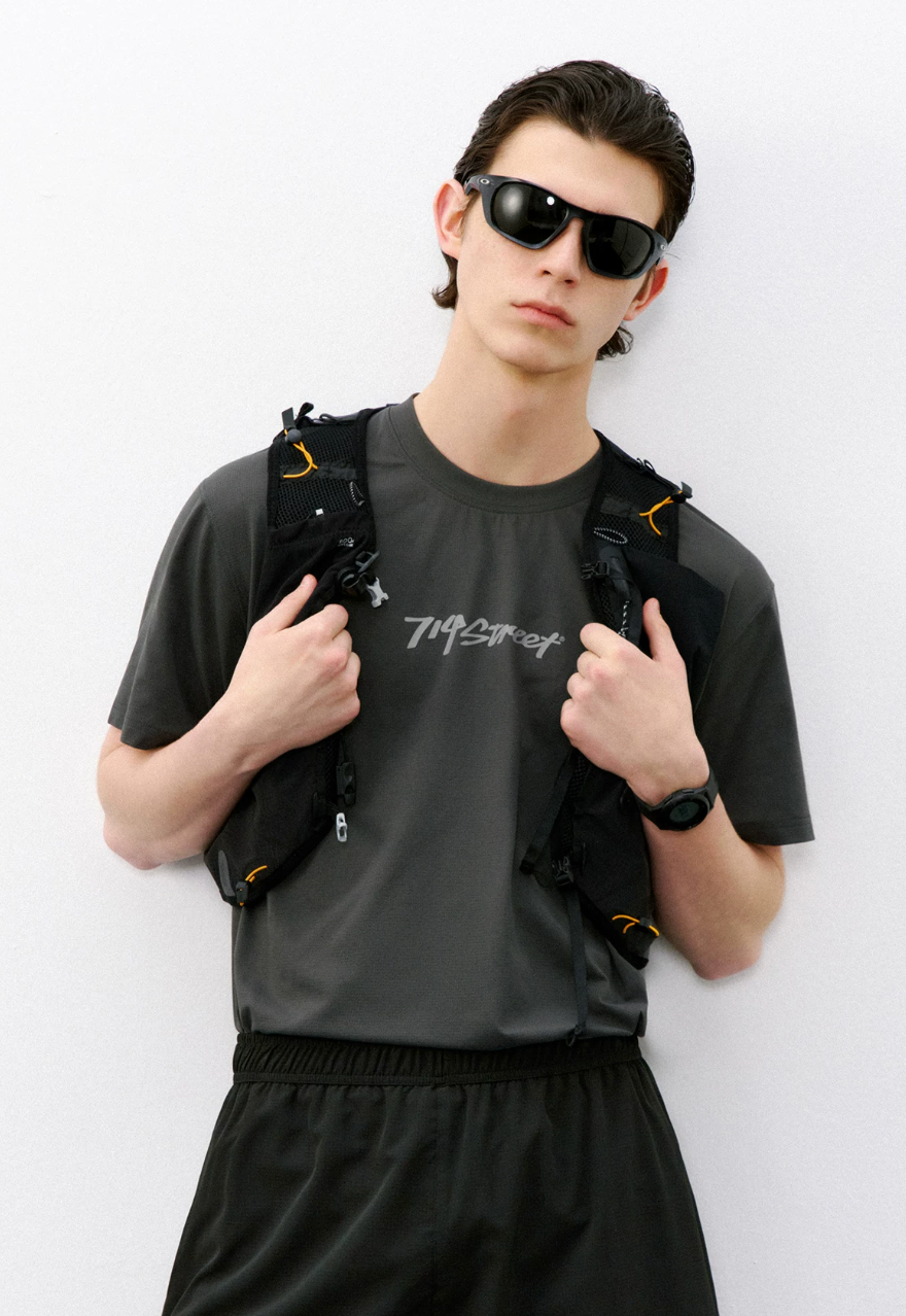 714STREET バックプリント Tシャツ MB5167