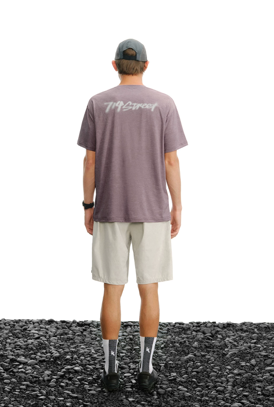714STREET バックプリント Tシャツ MB5168