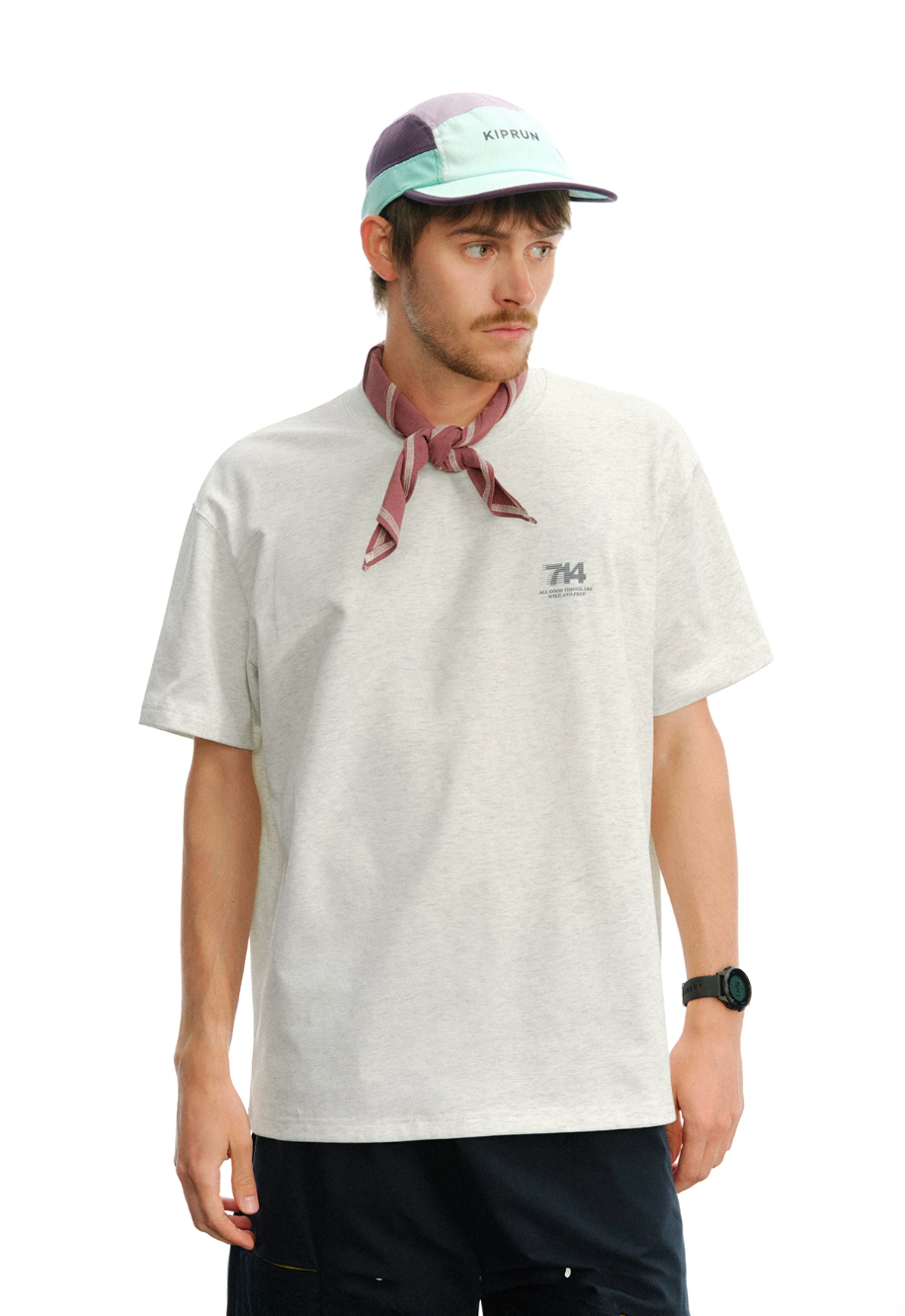 714STREET バックプリント Tシャツ MB5169