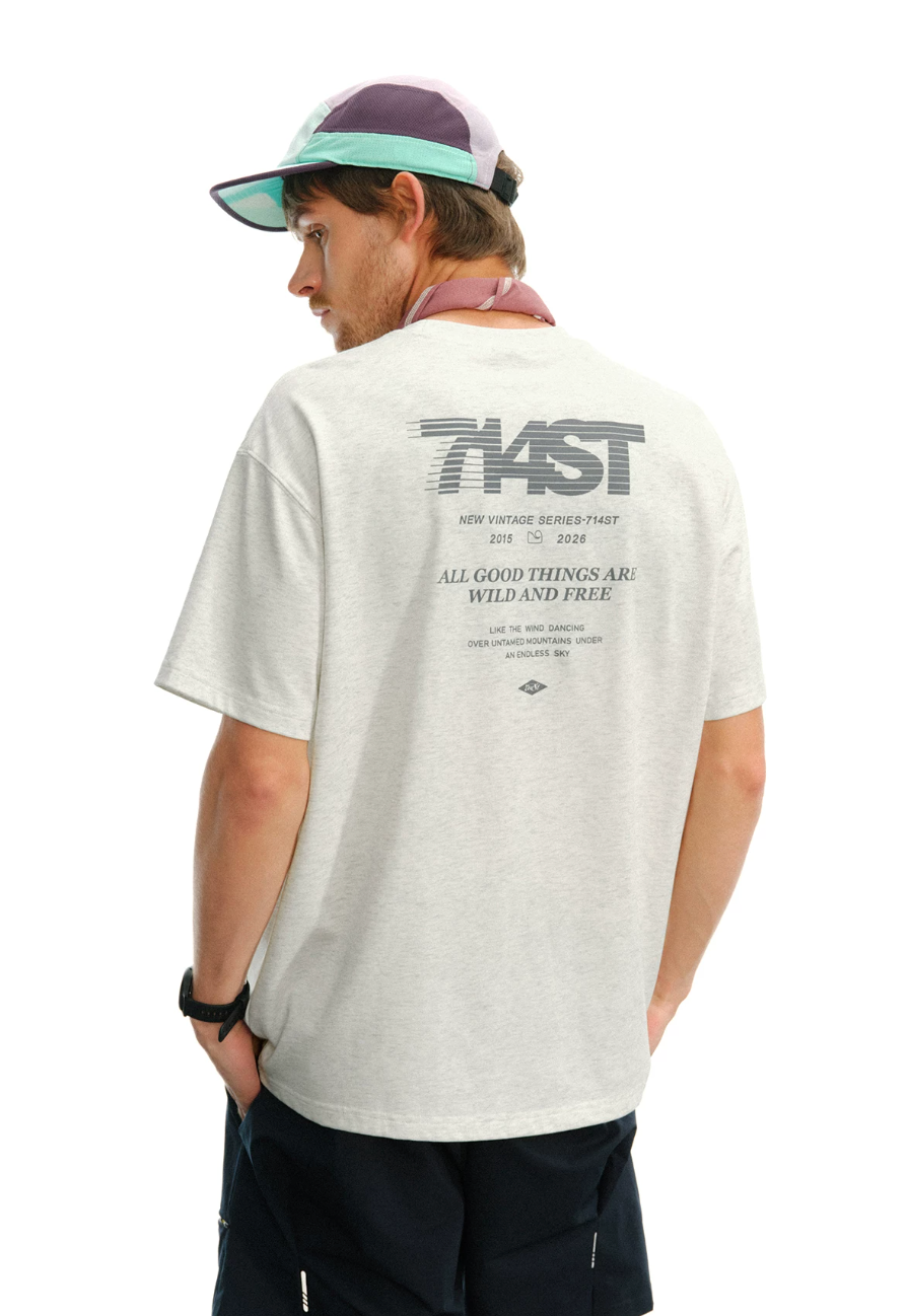 714STREET バックプリント Tシャツ MB5169