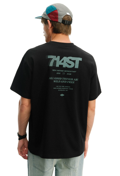 714STREET バックプリント Tシャツ MB5169
