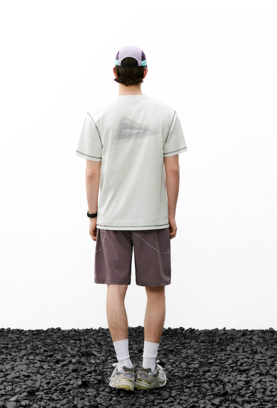 714STREET 両面プリント Tシャツ MB5170
