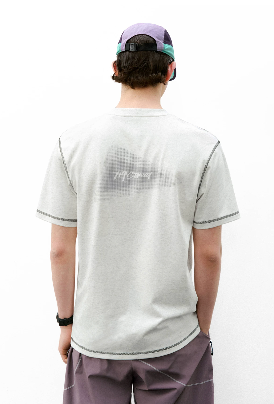 714STREET 両面プリント Tシャツ MB5170