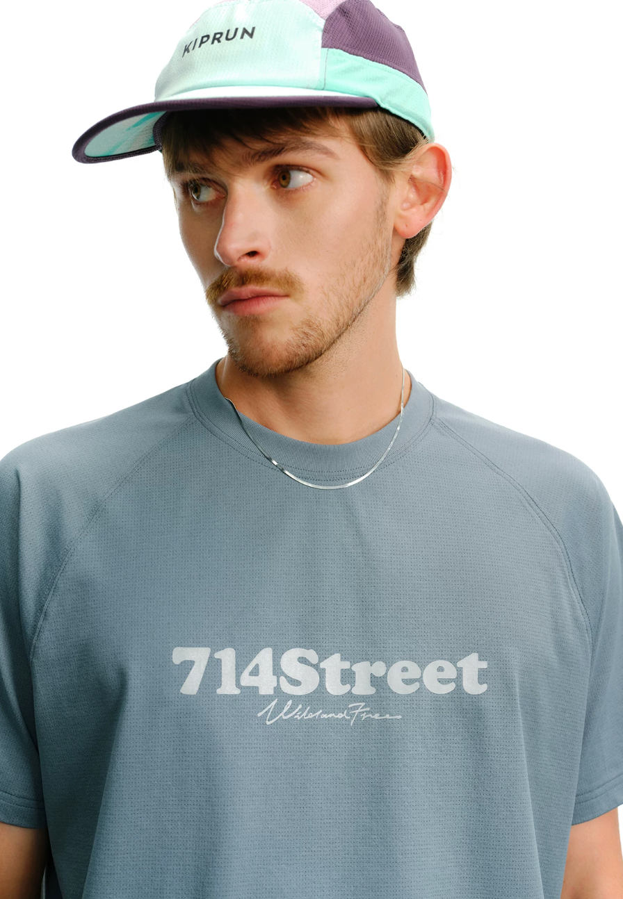 714STREET フロントロゴ Tシャツ MB5171