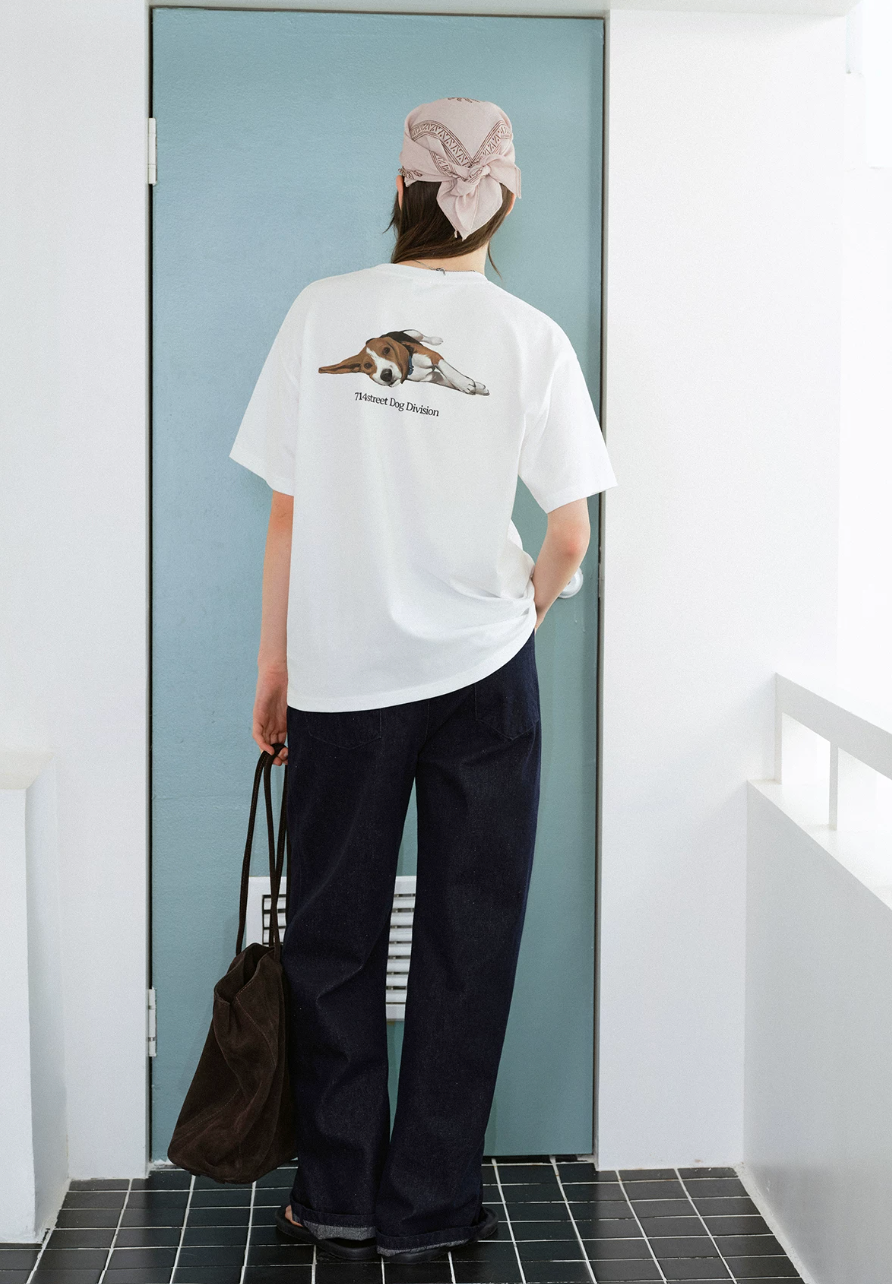 714STREET バックプリント Tシャツ MB5172