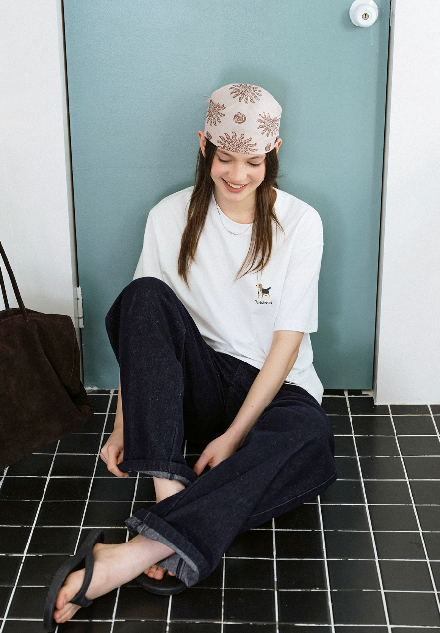 714STREET バックプリント Tシャツ MB5172