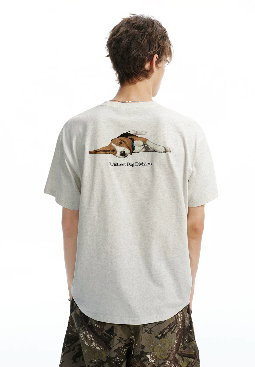 714STREET バックプリント Tシャツ MB5172