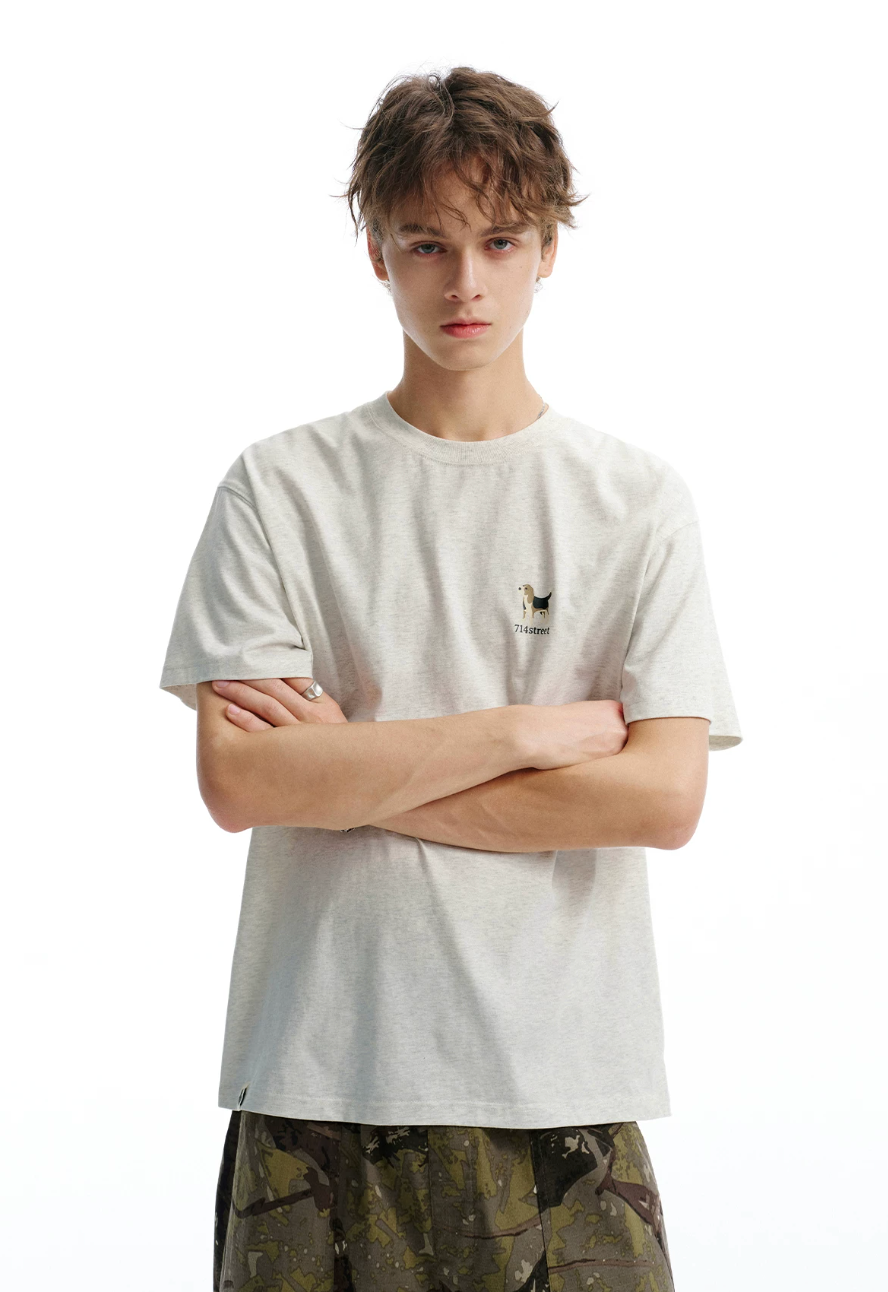 714STREET バックプリント Tシャツ MB5172