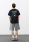 714STREET バックプリント Tシャツ MB5173