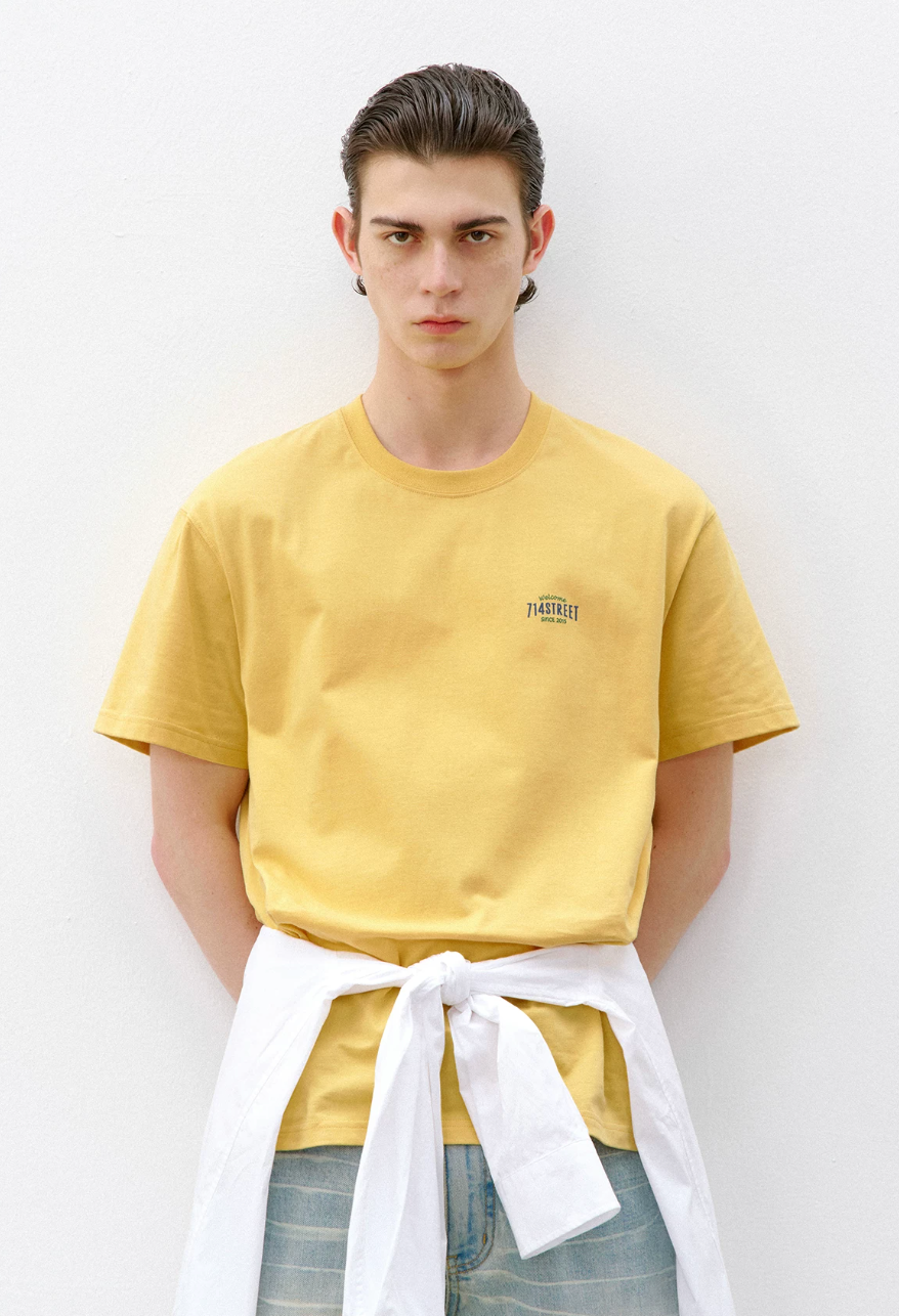 714STREET バックプリント Tシャツ MB5173