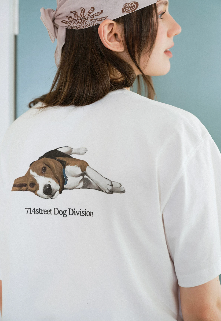 714STREET バックプリント Tシャツ MB5172