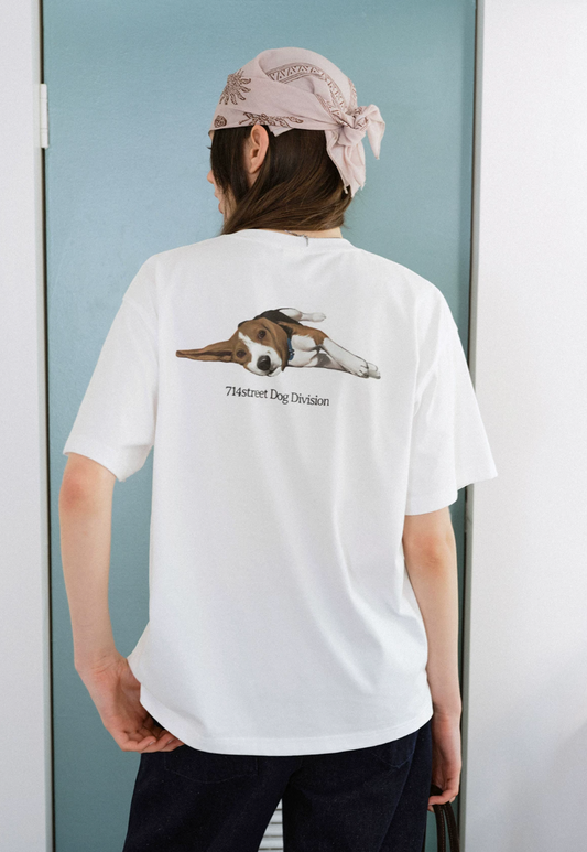 714STREET バックプリント Tシャツ MB5172