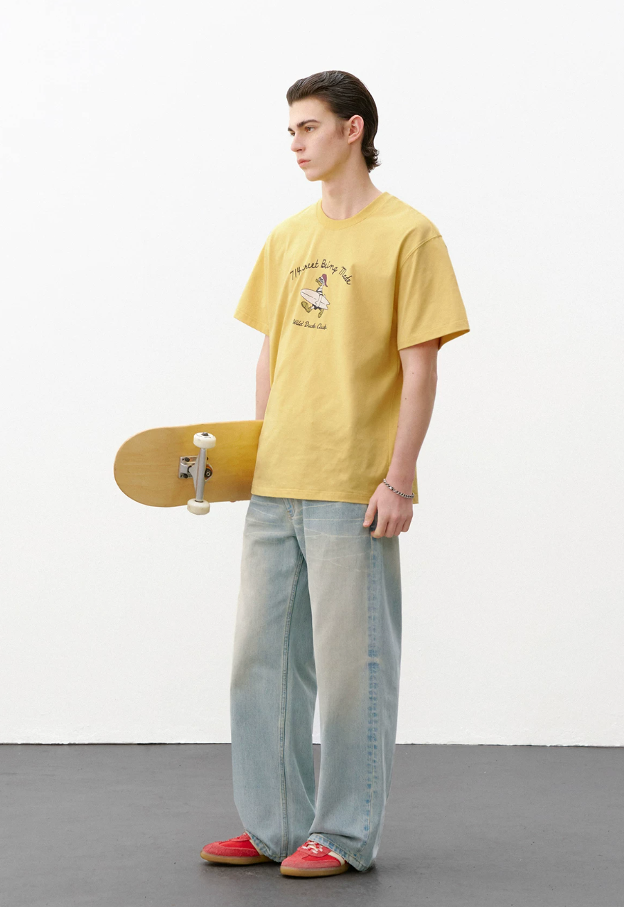 714STREET フロントロゴ Tシャツ MB5175