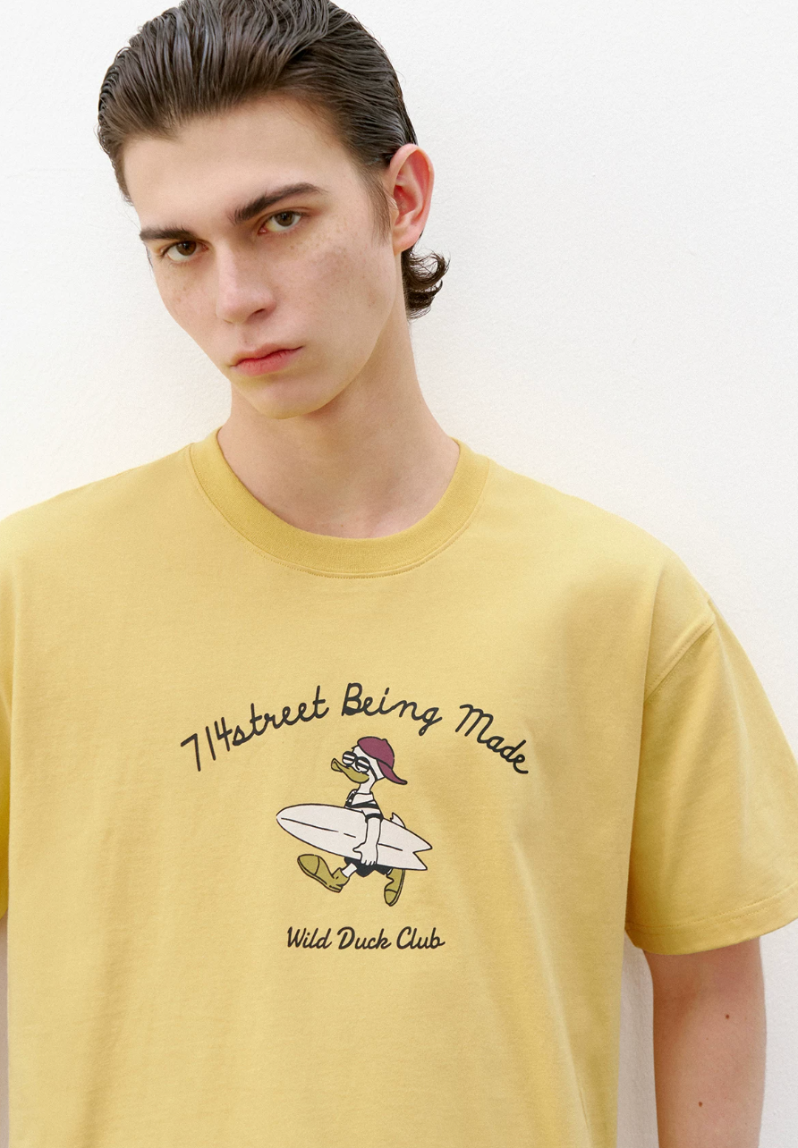 714STREET フロントロゴ Tシャツ MB5175