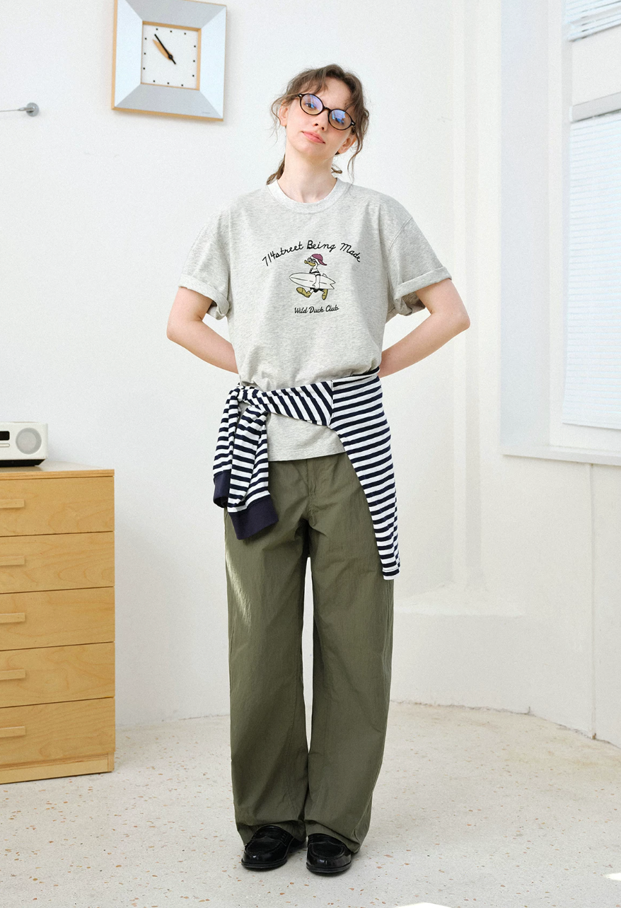 714STREET フロントロゴ Tシャツ MB5175