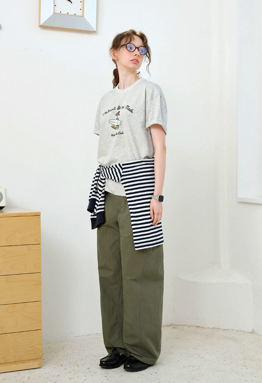 714STREET フロントロゴ Tシャツ MB5175