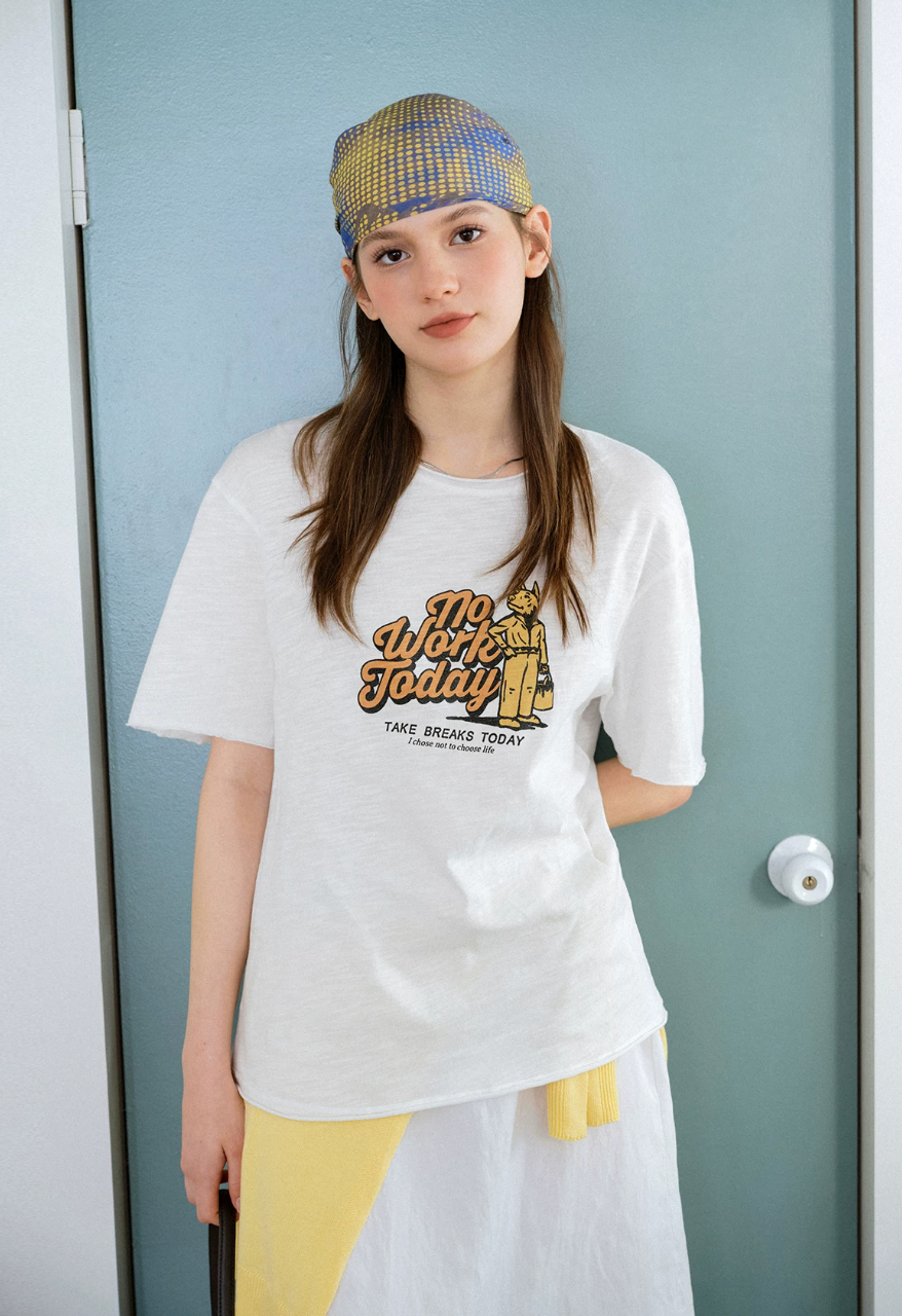 714STREET フロントロゴ Tシャツ MB5176