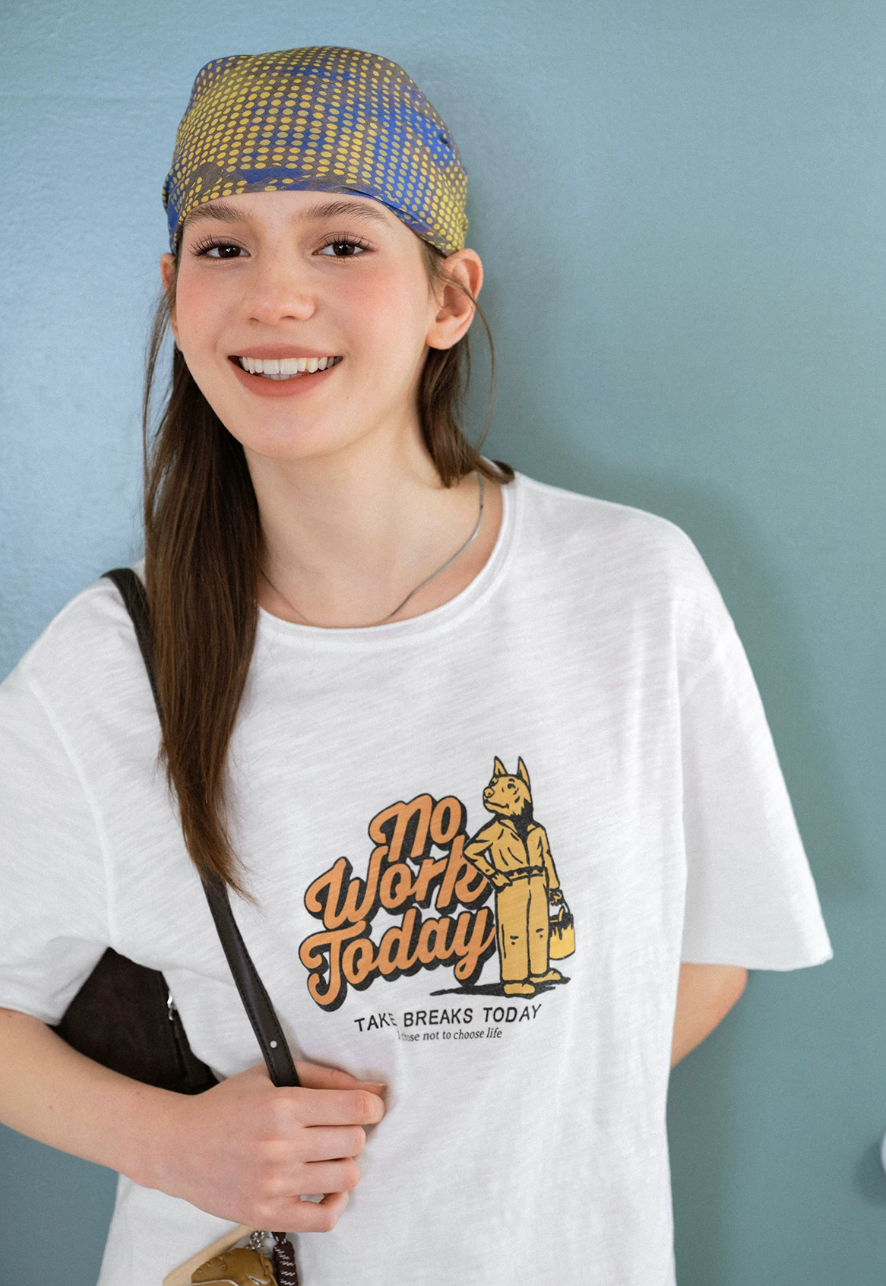 714STREET フロントロゴ Tシャツ MB5176
