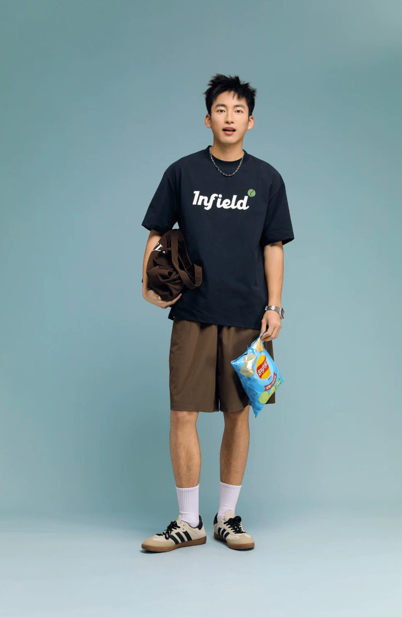 ACTUP フロントロゴ Tシャツ MB5195