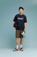 ACTUP フロントロゴ Tシャツ MB5195