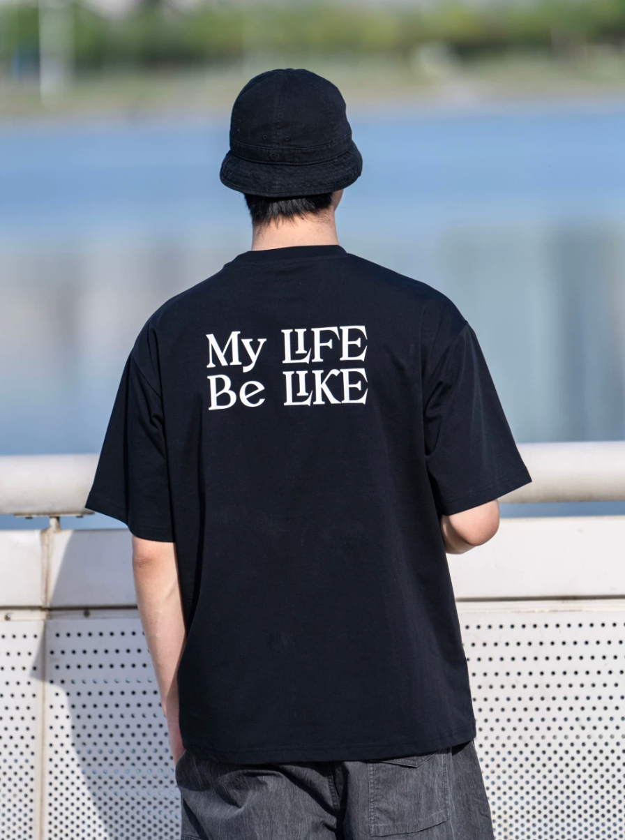 BTB バックプリント Tシャツ MB5196