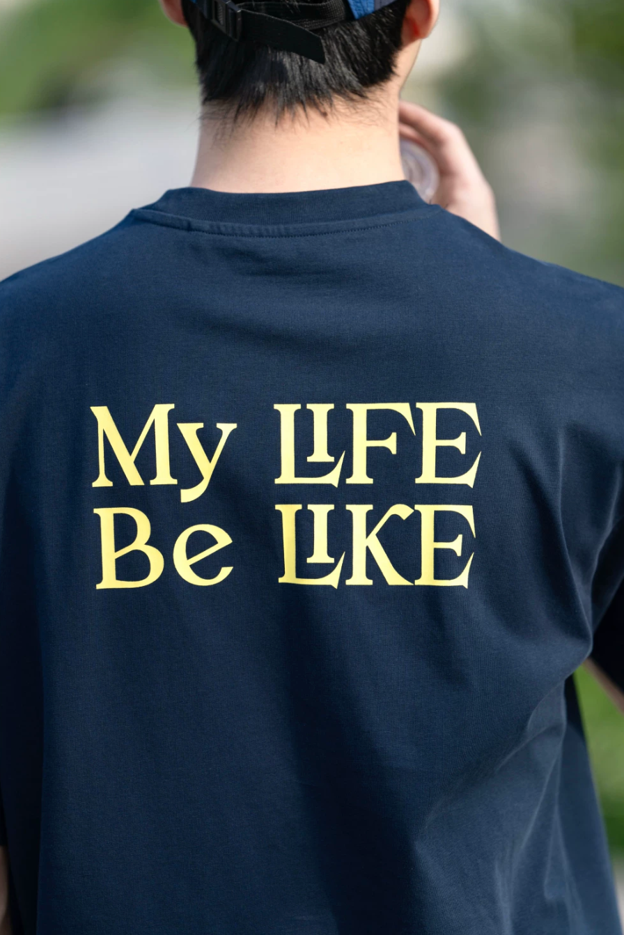 BTB バックプリント Tシャツ MB5196