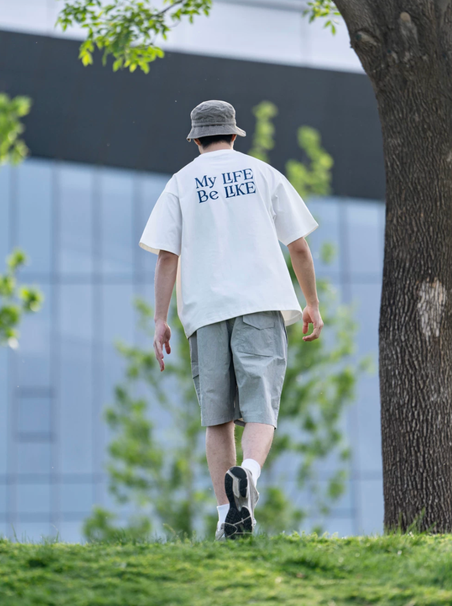 BTB バックプリント Tシャツ MB5196