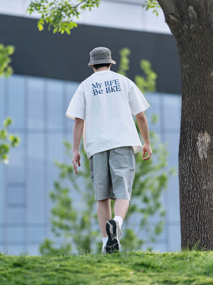 BTB バックプリント Tシャツ MB5196