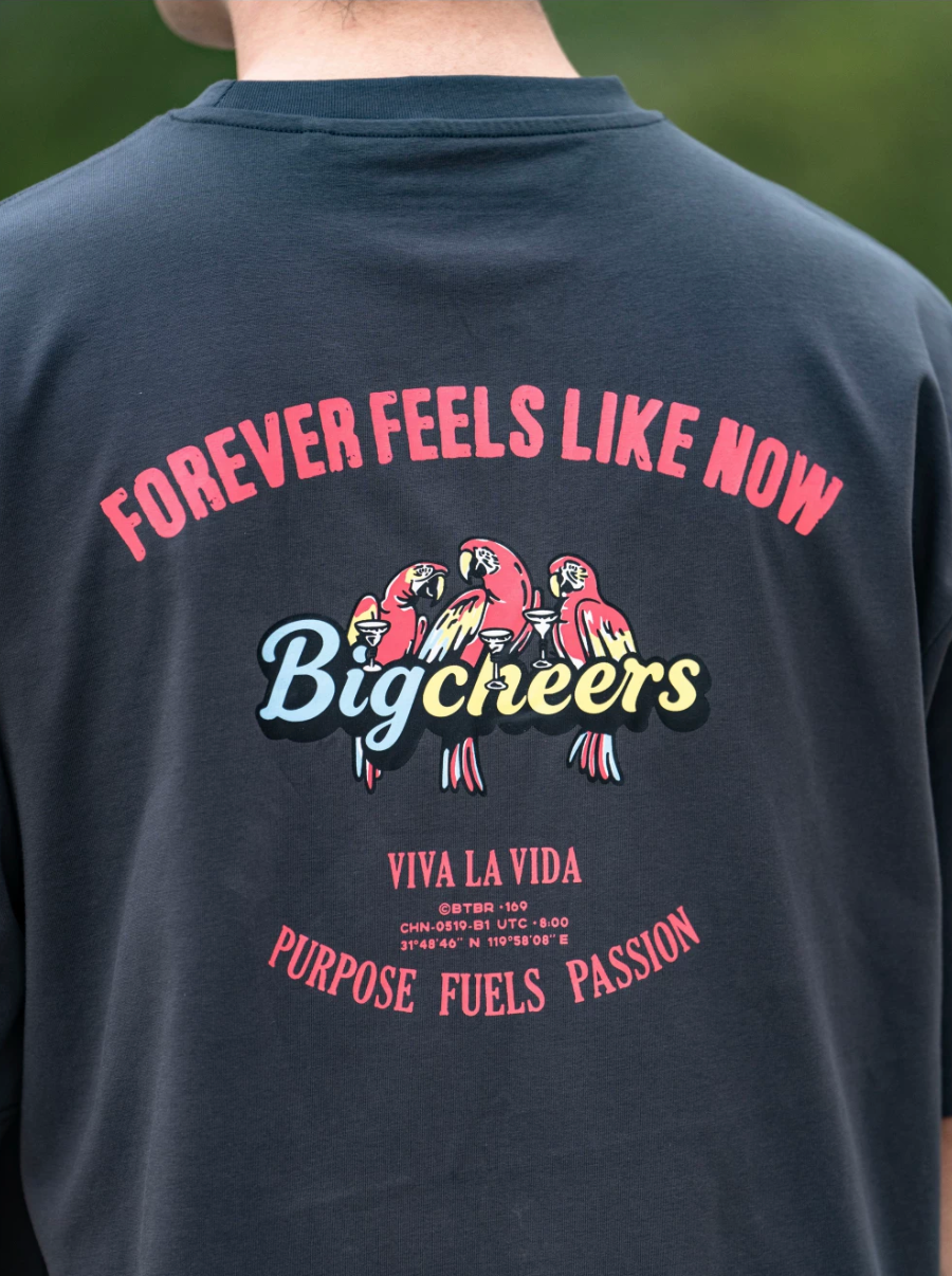 BTB バックプリント Tシャツ MB5198