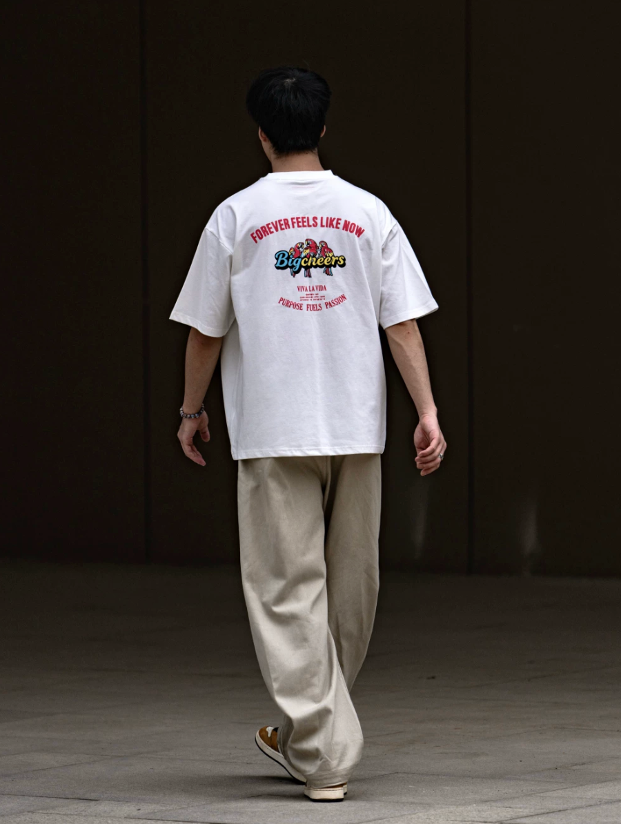 BTB バックプリント Tシャツ MB5198
