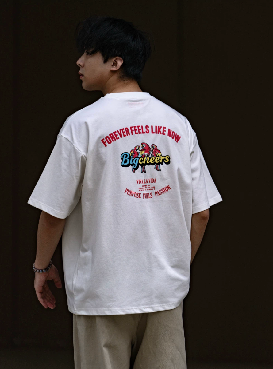 BTB バックプリント Tシャツ MB5198