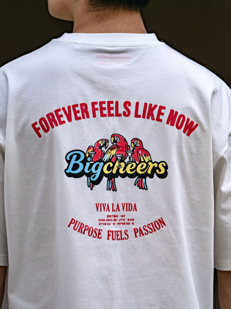 BTB バックプリント Tシャツ MB5198