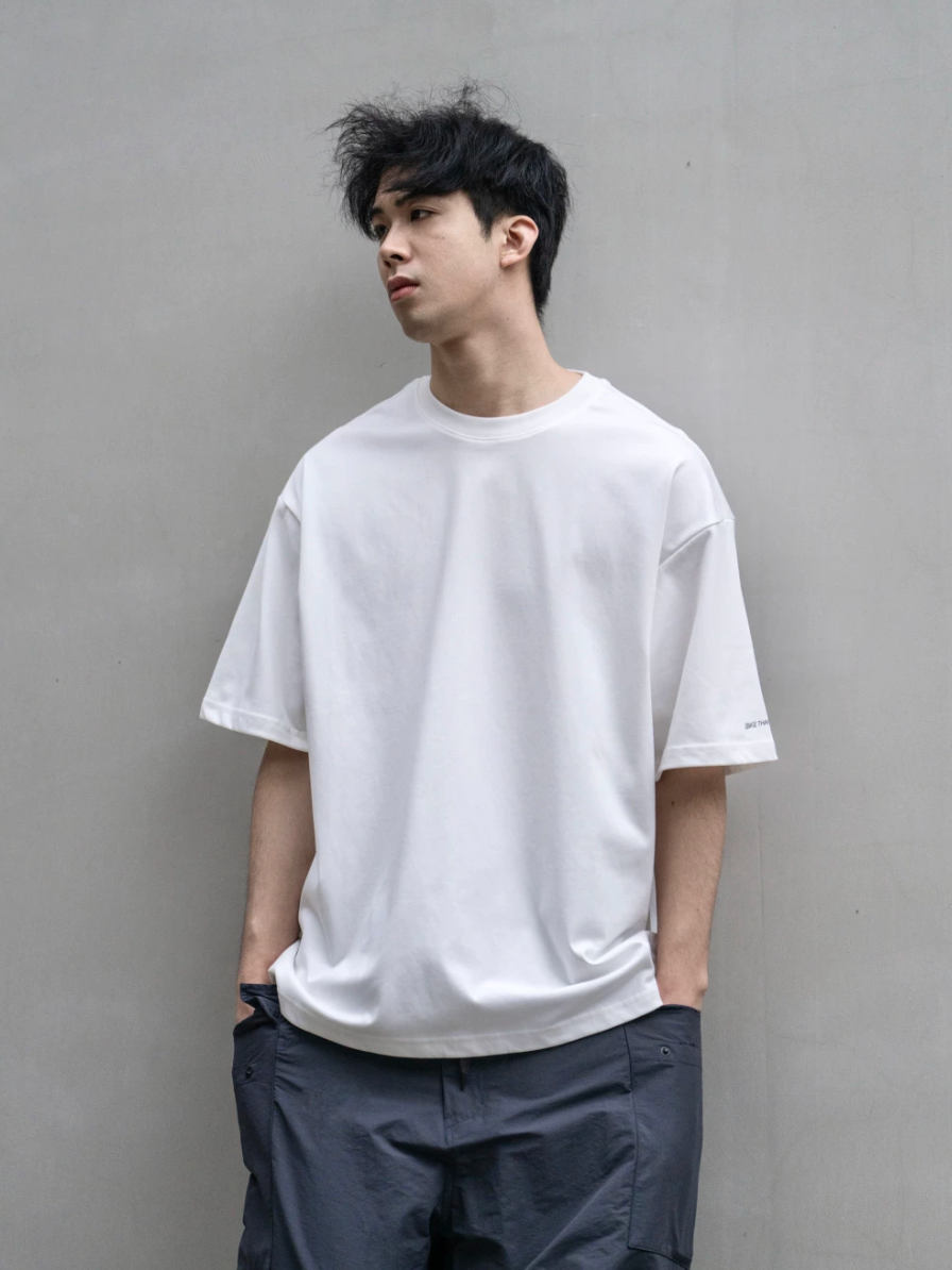 BTB 袖プリント Tシャツ MB5202