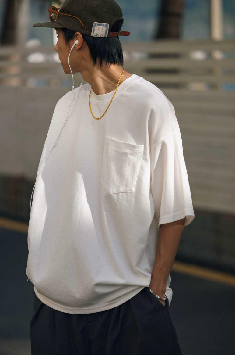 BANANACLUB ポケット 無地Tシャツ MB5210