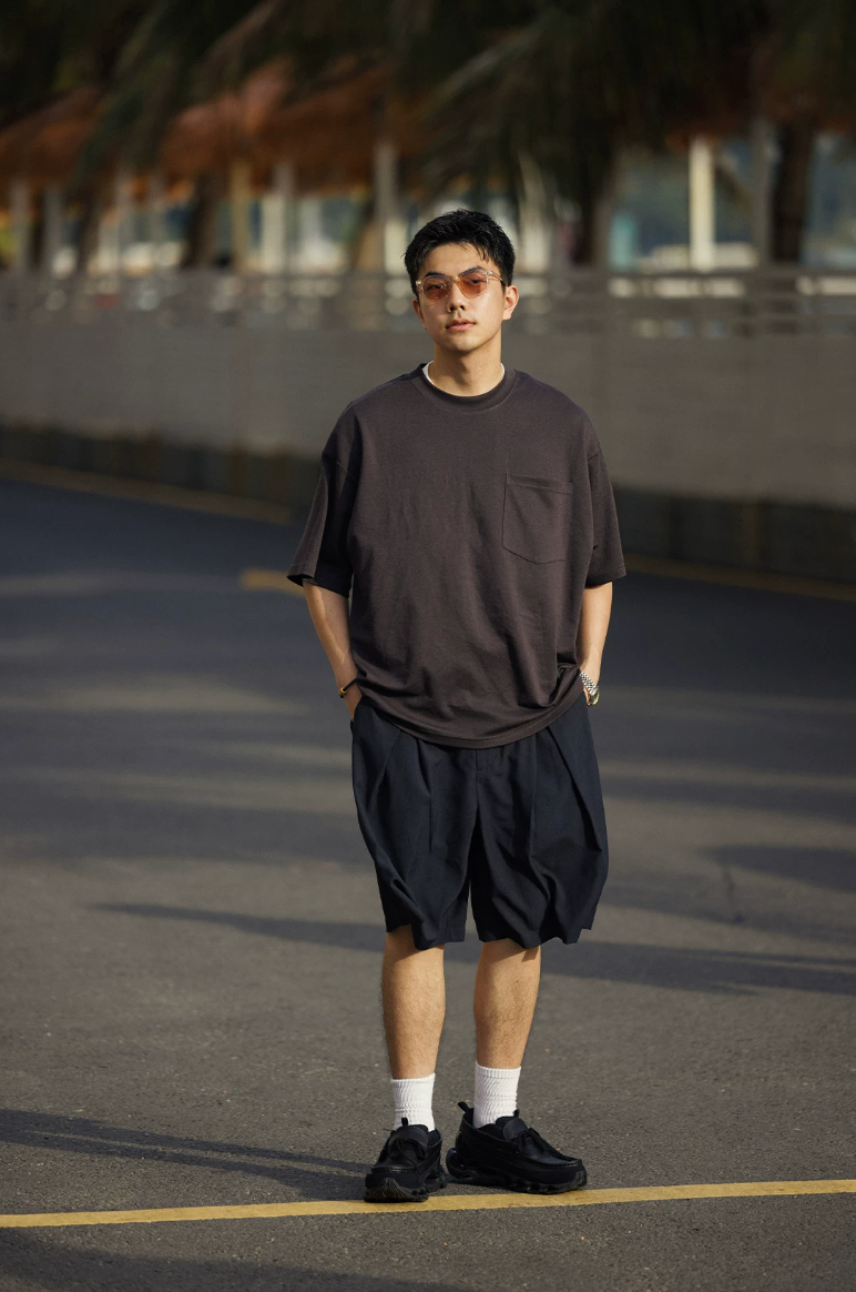 BANANACLUB ポケット 無地Tシャツ MB5210