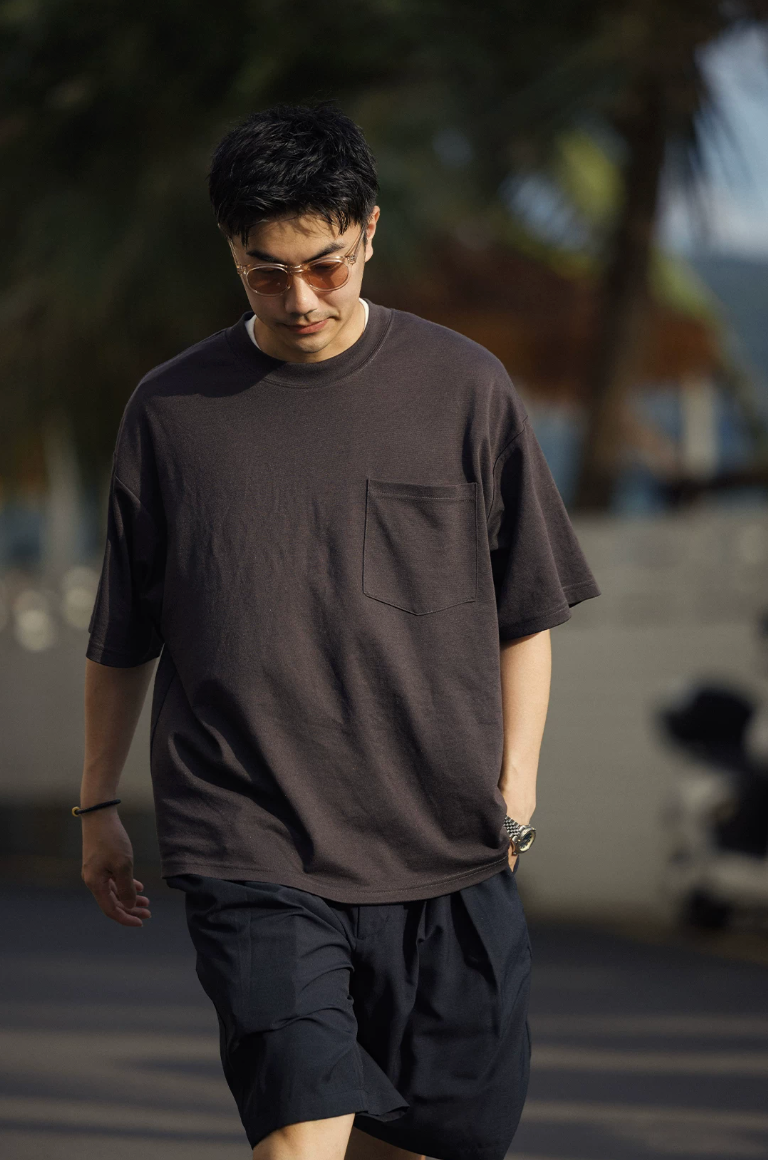 BANANACLUB ポケット 無地Tシャツ MB5210