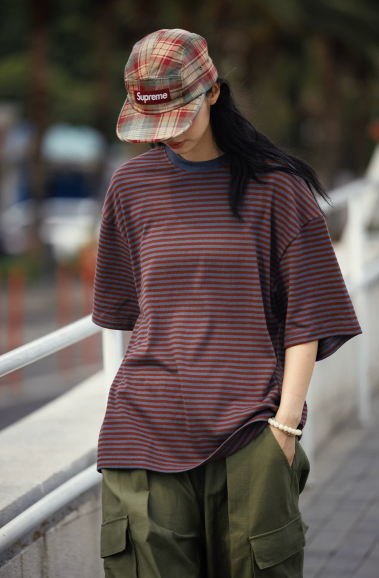 BANANACLUB ストライプ Tシャツ MB5212