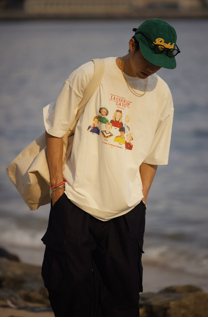 BANANACLUB プリント Tシャツ MB5214