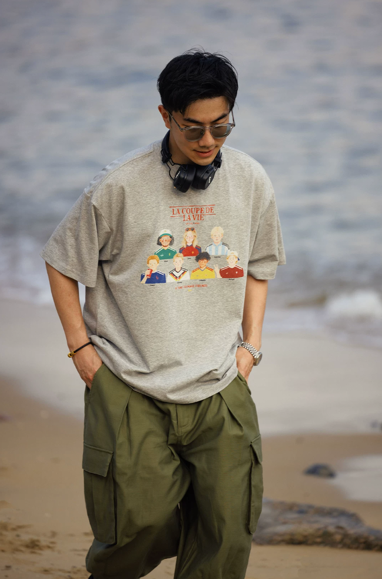 BANANACLUB プリント Tシャツ MB5214