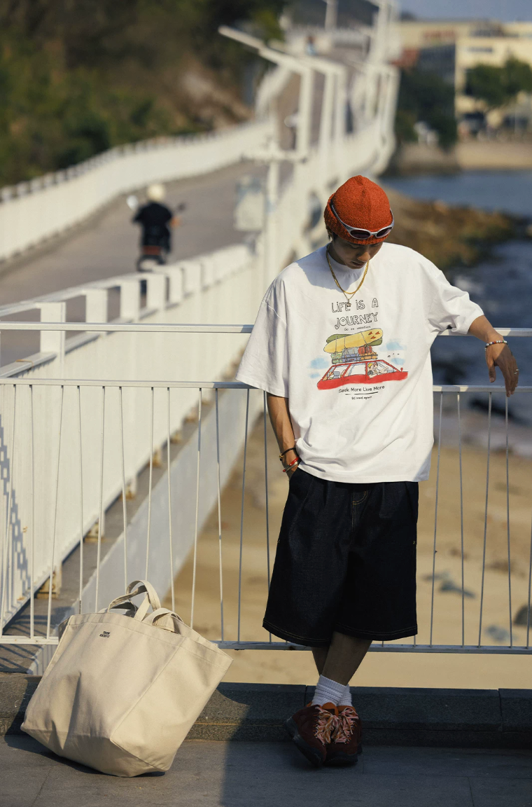 BANANACLUB プリント Tシャツ MB5215