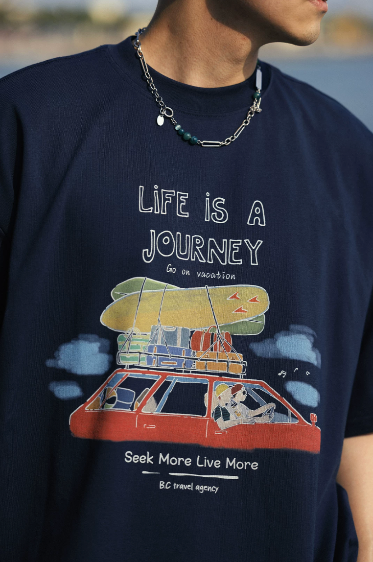 BANANACLUB プリント Tシャツ MB5215