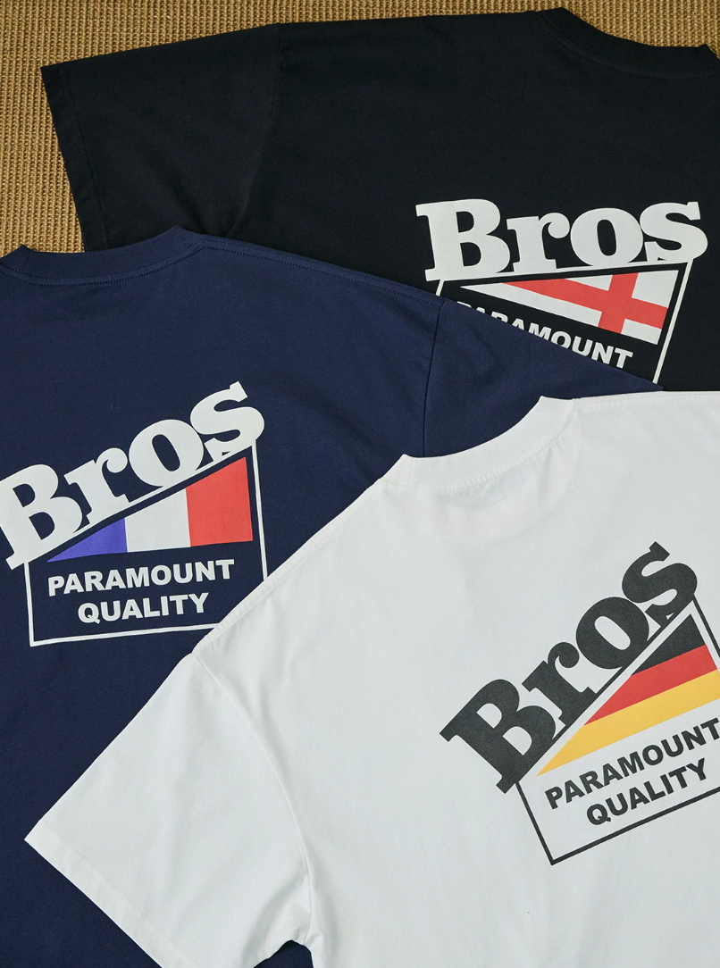 BROSHOOD バックプリント Tシャツ MB5219